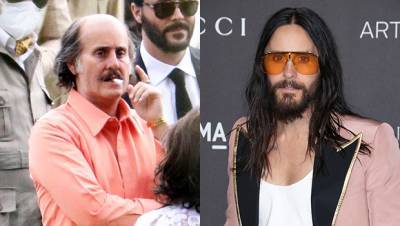 Jared Leto Looks Completely Unrecognizable With Balding Grey Hair On ‘House Of Gucci’ Set - hollywoodlife.com