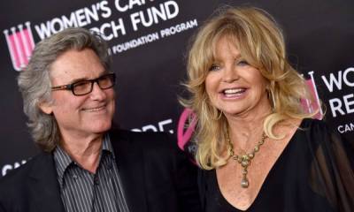 Goldie Hawn and Kurt Russell tease marriage proposal with adorable video - hellomagazine.com