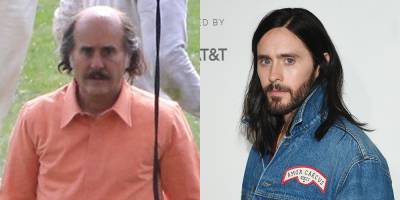 Jared Leto Looks Nothing Like Himself On 'House of Gucci' Set - See The Pics! - www.justjared.com - Italy