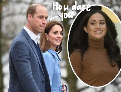 Prince William 'Can Get Very Angry' When It Comes To Kate Middleton -- Beware, Meghan Markle! - perezhilton.com