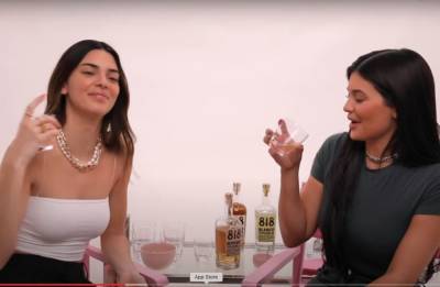 Kendall & Kylie Jenner Do Their Makeup (Along With Some Crying) In Their ‘Drunk Get Ready With Me’ - etcanada.com