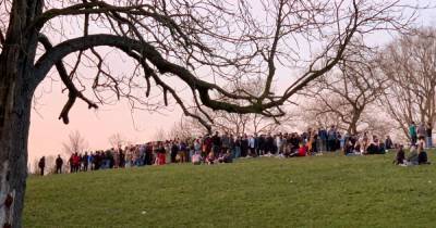 ‘Hundreds’ gather at Platt Fields Park with speakers and flags just weeks after police warning over lockdown gatherings - www.manchestereveningnews.co.uk - Manchester - Ireland