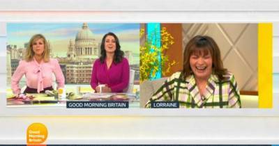 Lorraine Kelly left embarrassed as Good Morning Britain mistakenly airs her private conversation in blunder - www.ok.co.uk - Britain