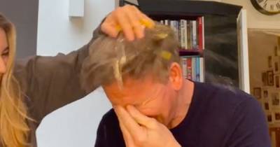 Gordon Ramsay egged by his daughter in 'magic trick' prank - www.dailyrecord.co.uk
