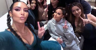 Kim Kardashian and Kourtney Kardashian Enjoy Game Night With Rob Kardashian’s Ex Adrienne Bailon on His Birthday - www.usmagazine.com - Armenia