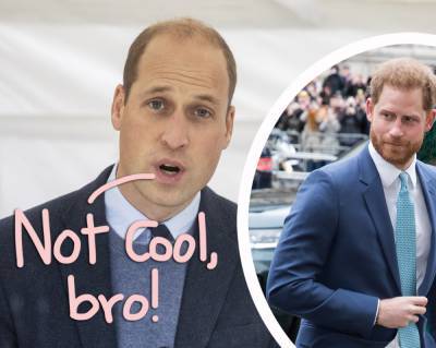 Prince William Fears Private Chats With Prince Harry Will Become 'Plastered' All Over American TV: 'There's A Lack Of Trust' - perezhilton.com - USA