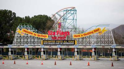 Six Flags Magic Mountain to Reopen April 1 - www.hollywoodreporter.com - Los Angeles