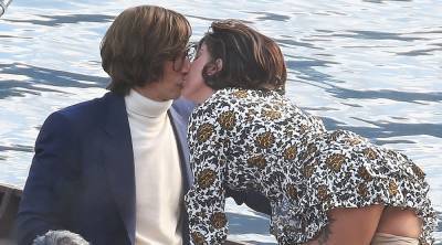 Lady Gaga Kisses Adam Driver for 'House of Gucci' Boat Scene, Plus Lots More Photos from Set! - www.justjared.com - Italy - Lake