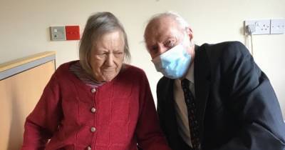 Dumbarton couple married for 70 years reunited after Covid kept them apart - www.dailyrecord.co.uk