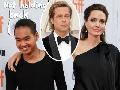 Angelina Jolie's Son Maddox Gave Damning Testimony About Brad -- & Wants To Remove The 'Pitt' From His Name! - perezhilton.com