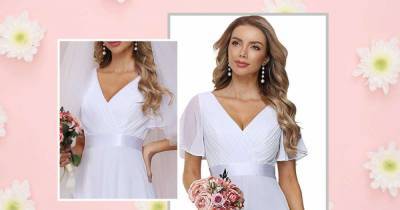 This Amazon wedding dress has over a thousand five-star reviews - www.msn.com