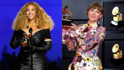Beyonce Sends Taylor Swift Gorgeous Flowers After They Both Make History At The Grammys - hollywoodlife.com