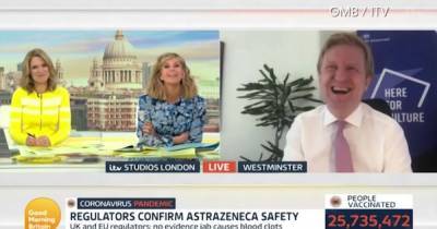 Awkward moment Kate Garraway corrects government minister who thinks he’s on different TV show - www.manchestereveningnews.co.uk - Britain - Manchester