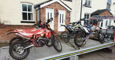 Off-road bikes seized as part of police crackdown on anti-social behaviour in Wigan - www.manchestereveningnews.co.uk - Manchester