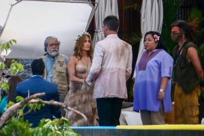Jennifer Lopez & Josh Duhamel Spotted In Dominican Republic Filming Rom-Com ‘Shotgun Wedding’ After Armie Hammer Drops Out - etcanada.com - Dominican Republic