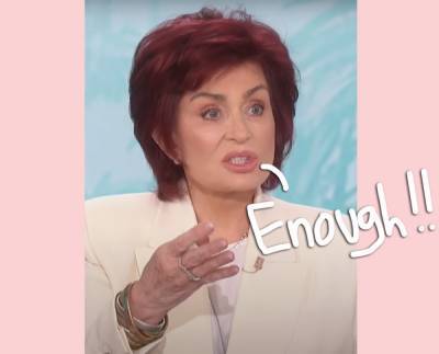 Sharon Osbourne Hires Private Security After Being Bombarded With Death Threats Amid The Talk Controversy - perezhilton.com - Britain