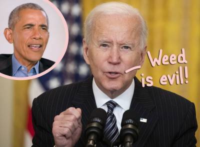 WHAT?? President Biden's Staffers Are Getting Fired Or Demoted Over Past Marijuana Use! - perezhilton.com