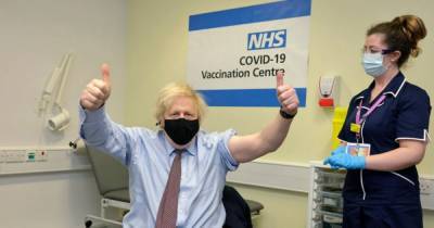 Boris Johnson receives Oxford/AstraZeneca coronavirus vaccine jab - www.manchestereveningnews.co.uk - London - Manchester