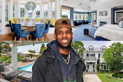 LeBron James lists massive LA home for $20.5M - nypost.com - Los Angeles