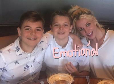 Britney Spears Says 'It's OK To Cry' As She Sees Her Sons 'Less' Since Physical Altercation With Jamie Spears - perezhilton.com