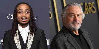 Quavo Opens Up About Working On His First Movie With Robert De Niro - www.justjared.com