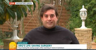27-stone James Argent tells GMB it could be 'fatal' if he gets Covid as he opens up on weight problems - www.manchestereveningnews.co.uk - Britain