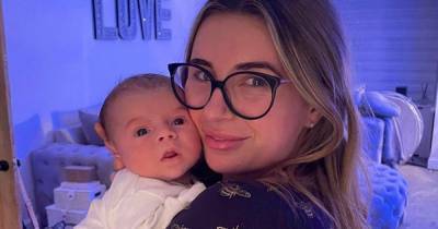 Dani Dyer reveals she's lost a stone since giving birth five weeks ago but says she has 'long way to go' - www.ok.co.uk - city Santiago
