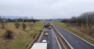 Emergency services rush to lorry crash on M90 - www.dailyrecord.co.uk - Scotland