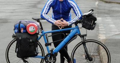 Scots 'Tartan Explorer' cyclist Josh Quigley reveals he's battling arthritis after biking across globe for mental health - www.dailyrecord.co.uk - Scotland - Dubai - county Livingston