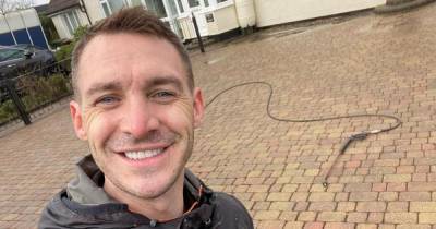 Kirk Norcross returns to work and shares selfie of himself smiling after tragic death of dad Mick - www.ok.co.uk