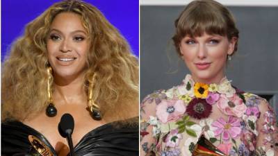 Read the Sweet Handwritten Note Beyoncé Wrote Taylor Swift After the 2021 Grammys - www.glamour.com