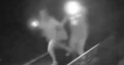 CCTV shows drunk police officer grabbing and violently assaulting woman walking home alone - www.dailyrecord.co.uk