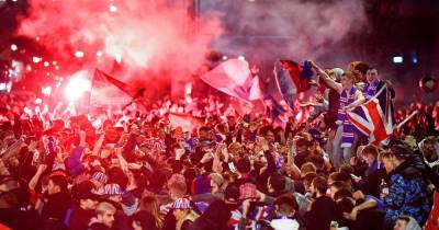 Rangers title party crowds linked to Covid case surge among police officers - www.dailyrecord.co.uk