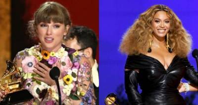 Taylor Swift had the 'Best Friday Ever' after Beyonce sent her a note on their historic Grammy wins - www.pinkvilla.com