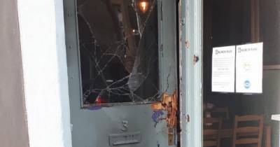 Edinburgh cafe left boss devastated after thugs torch front door in deliberate attack - www.dailyrecord.co.uk - county Garden