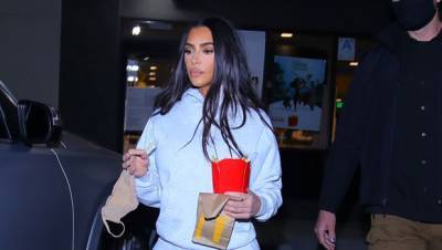 Kim Kardashian Hits McDonald’s For Late Night Run Amid Kanye West Divorce Drama - hollywoodlife.com - France