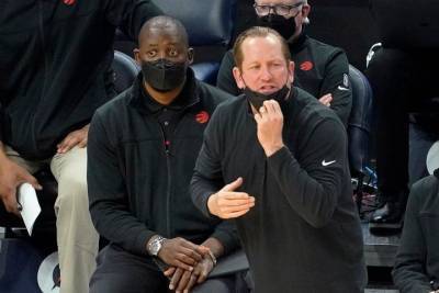 Raptors Coach Nick Nurse Fined US$50K By NBA For Throwing Face Mask, Swearing - etcanada.com - USA - Utah