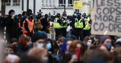 Police explain why they didn't break up a massive protest in Manchester city centre - www.manchestereveningnews.co.uk - Manchester
