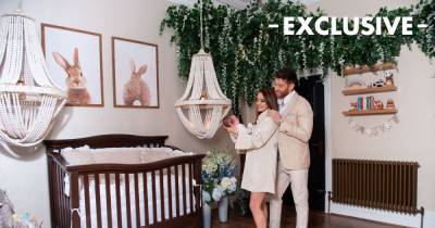 WATCH: Real Housewives of Cheshire star Hanna Kinsella and husband Martin give tour of baby Maximus' luxurious nursery with life-size tree and chandeliers - www.ok.co.uk