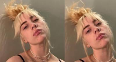 Billie Eilish posts a new selfie flaunting her blonde hair look and we're obsessed with it - www.pinkvilla.com