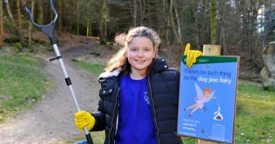 Dalbeattie youngster leading the fight against irresponsible dog owners in town's forest - www.dailyrecord.co.uk - Scotland