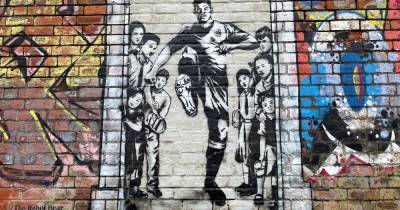 Stunning Marcus Rashford mural appears in Trafford - www.manchestereveningnews.co.uk - Manchester