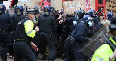 At least seven arrested after 'disgraceful' Bristol Kill the Bill protest - www.manchestereveningnews.co.uk - county Bristol
