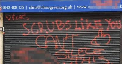 Bolton MP Chris Green hits out at 'inexcusable' vandalism on office building - www.manchestereveningnews.co.uk - Manchester