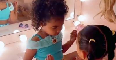 Watch Chicago West Do True Thompson’s Makeup in the Cutest Kardashian ‘Get Ready With Me’ Video of All Time - www.usmagazine.com - Chicago