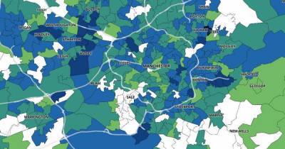 The huge swathes of Greater Manchester where Covid has been 'suppressed' - www.manchestereveningnews.co.uk - Manchester