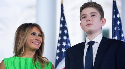 Melania Trump's Birthday Post for Barron Is Getting Mixed Reactions on Twitter - www.justjared.com - USA