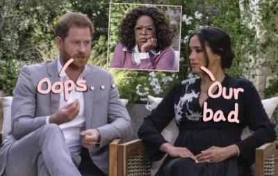 Prince Harry & Meghan Markle Own Up: That Supposed Secret Wedding Never Actually Happened! - perezhilton.com