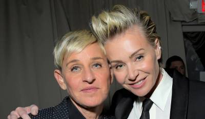 Ellen DeGeneres Reveals Story Behind Portia de Rossi's Emergency Appendectomy (Video) - www.justjared.com