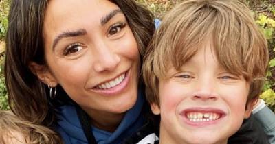 Frankie Bridge's seven year old son Parker rushed to hospital 'gasping for air' - www.ok.co.uk